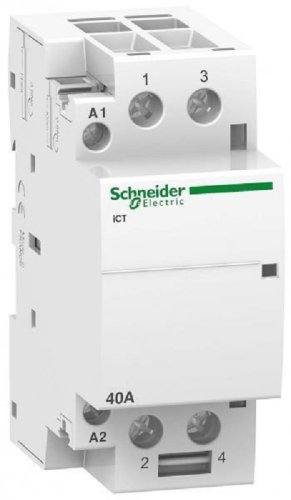 Контактор модульный Schneider Electric Acti9 iСТ 2п 2НО 40А 230В АС картинка
